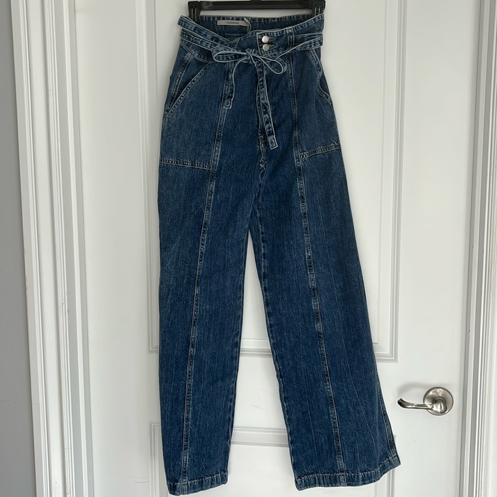 Hudson trouser wide leg jeans